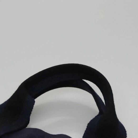 HERMES Fourre Tout PM Tote Bag Canvas Black Navy Auth - Picture 8 of 16